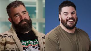 Jason Kelce on NFL on NBC and Brett Harris on The Bachelorette.