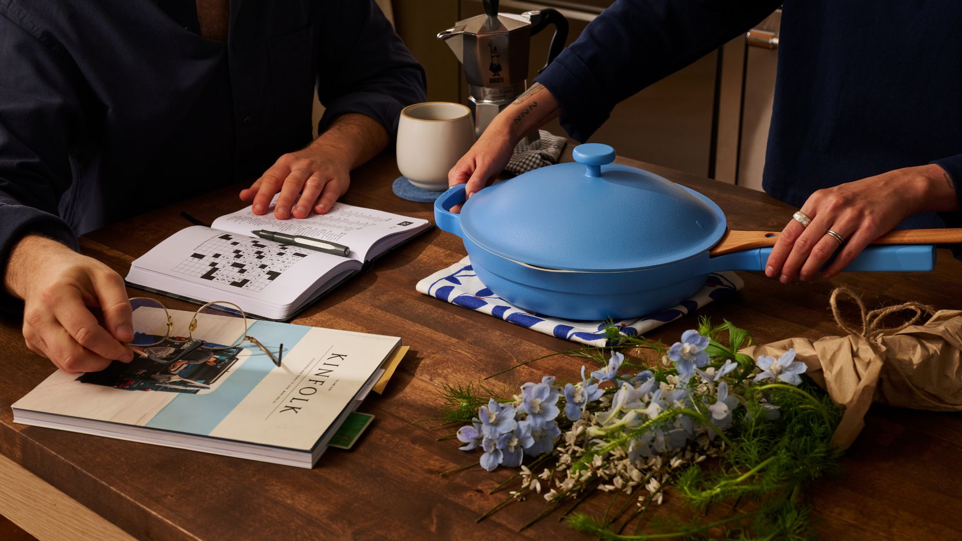 The new Our Place range in Forget-Me-Not Blue