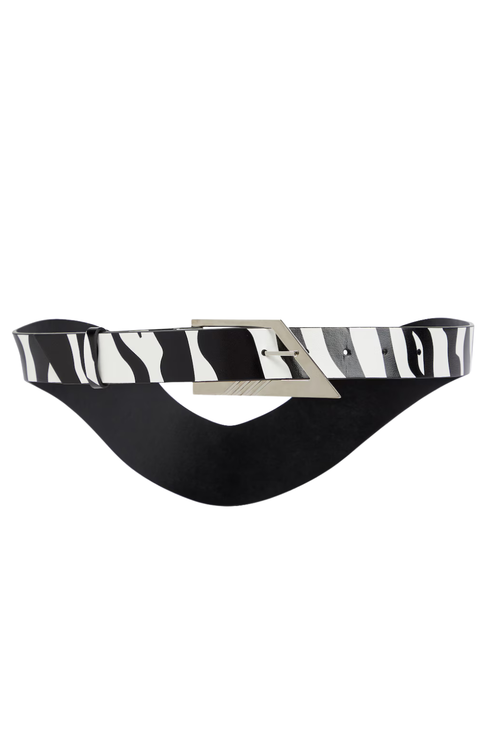 Printed Leather Belt