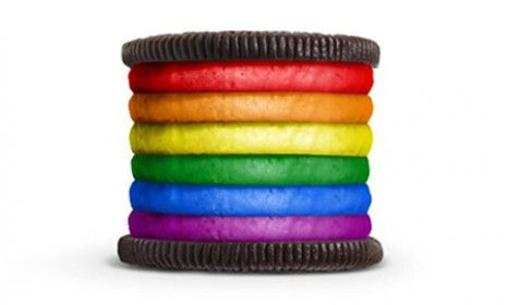 Oreo&amp;#039;s Gay Pride cookie