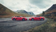 Porsche Cayman and Boxster T