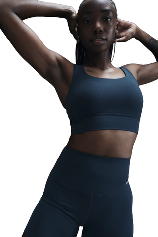 Nike Zenvy Women's Medium-Support Padded Longline Sports Bra (Was $65) 