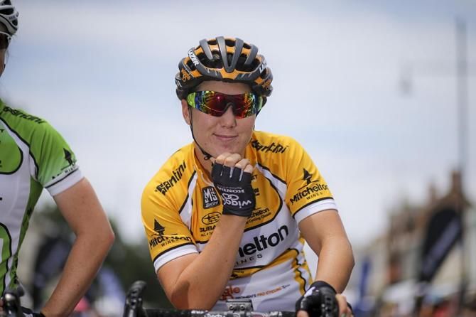 Chloe Hosking was looking confident prior to the final stage