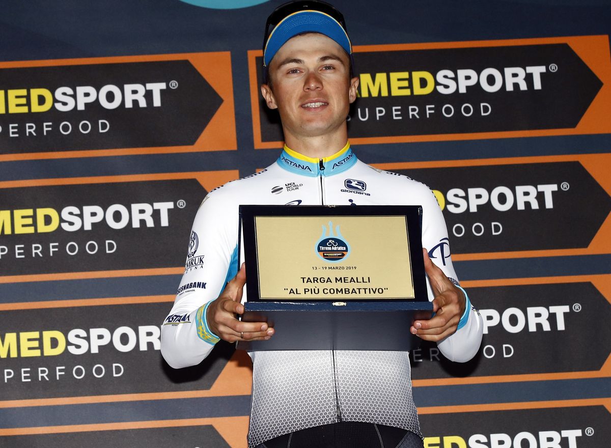 Alexey Lutsenko was the most combative rider