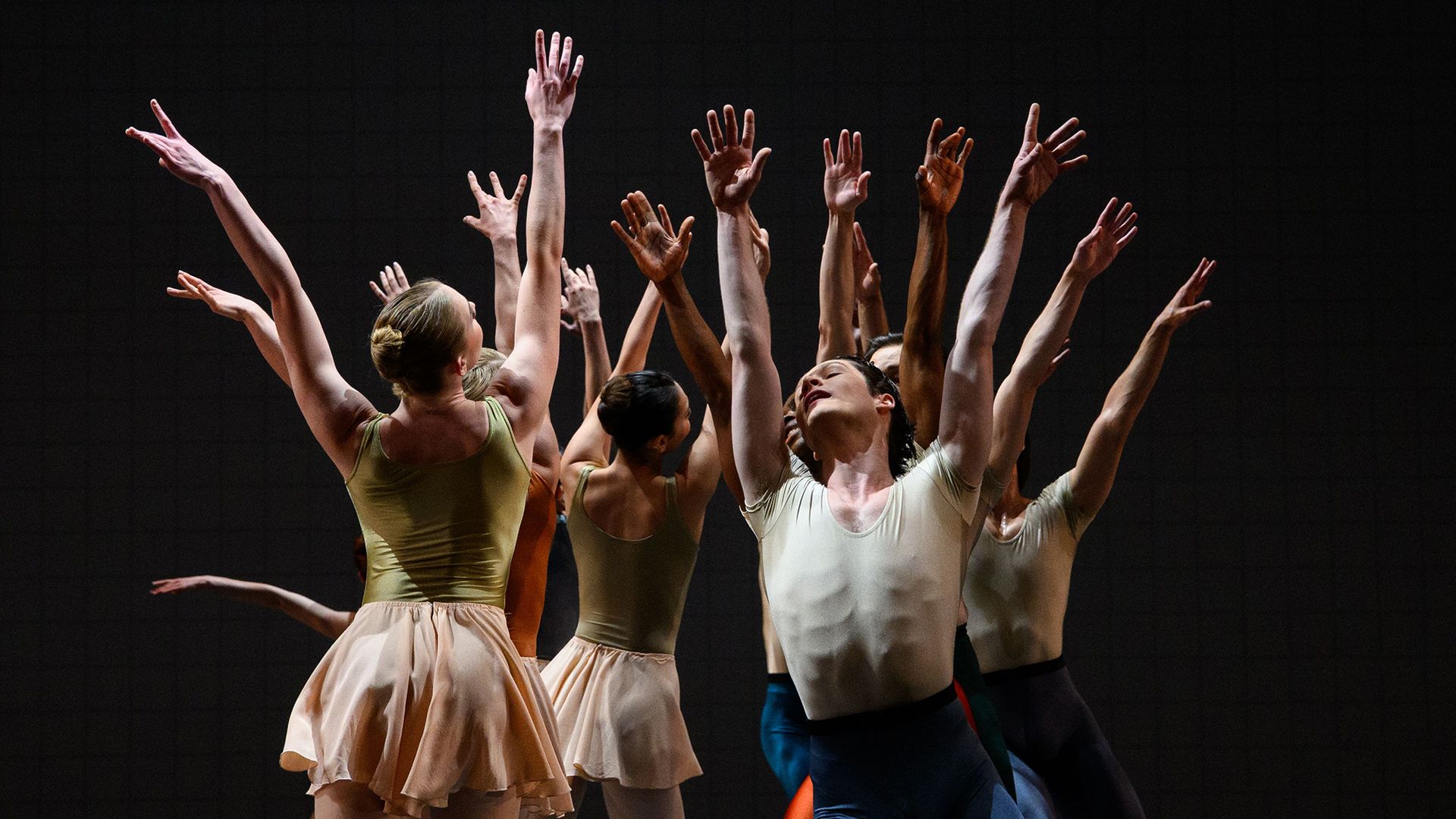 
                                Dancers perform during a dress rehearsal for The Australian Ballet&#039;s Prism at the Sydney Opera House in Australia
                            