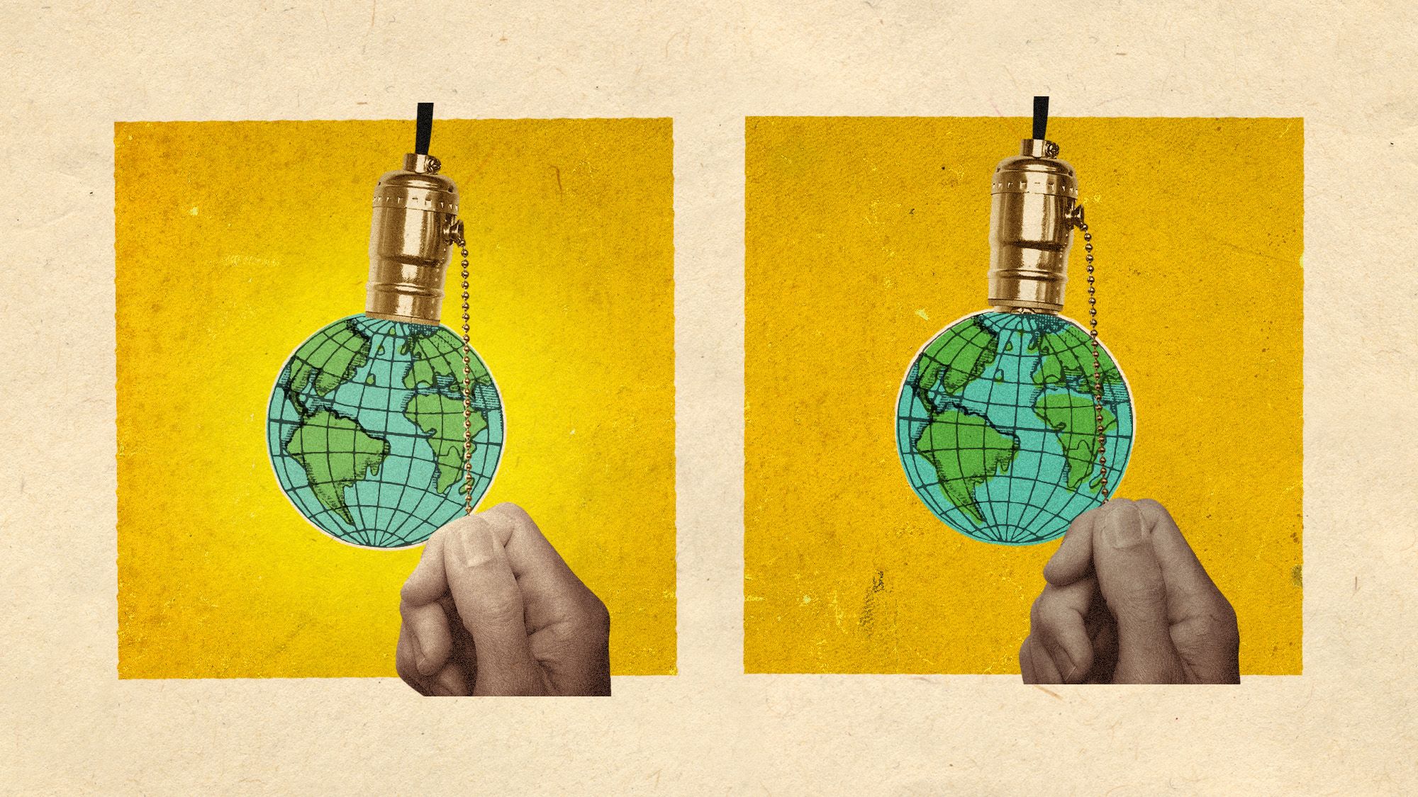 The Earth is getting darker