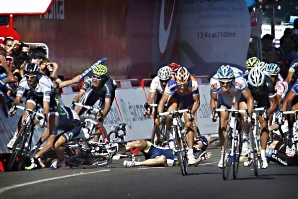 The carnage of the highspeed crash