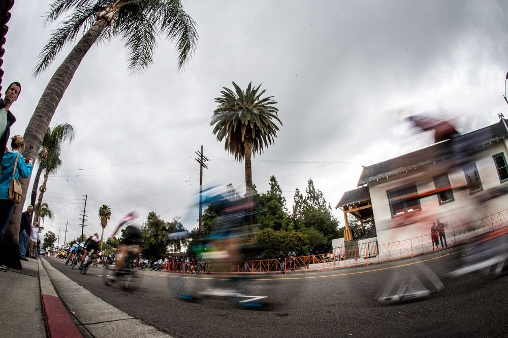 Most of the day was raced under cloudy skies