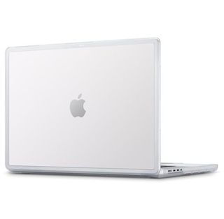 Product shot of Tech21 Evo Hardshell case for MacBook Pro on white background