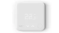 The Tado smart thermostat on a white background