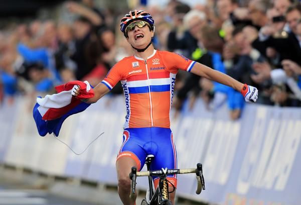 After five straight years of second place finishes at road Worlds, Marianne Vos added a second world title to her palmares in Valkenburg.