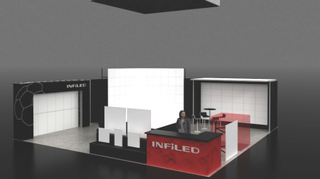INFiLED booth at InfoComm 2021