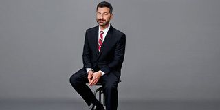 Jimmy Kimmel with beard on Jimmy Kimmel Live