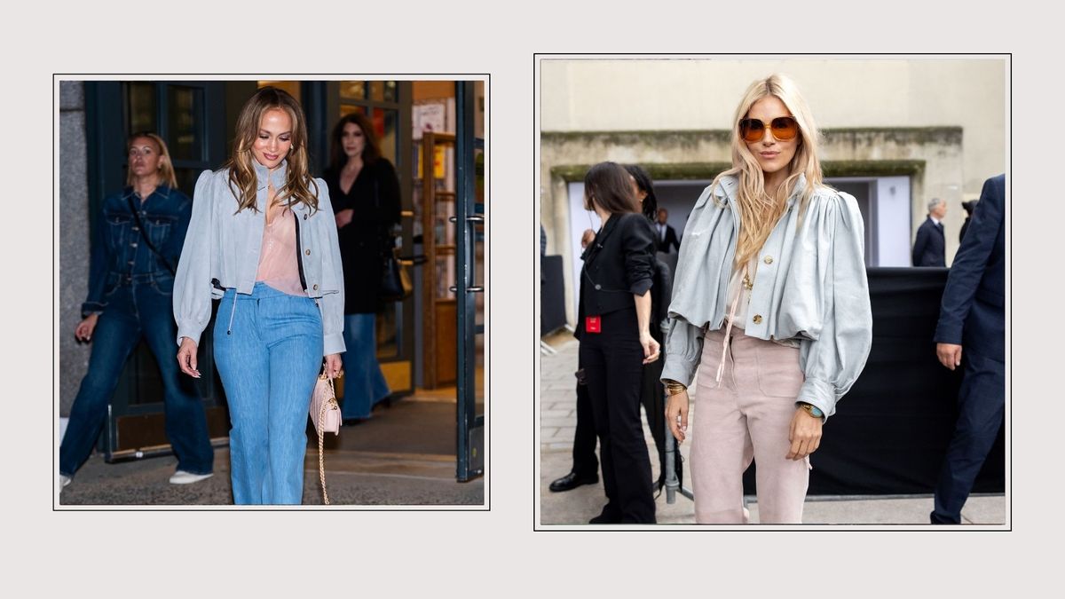 I Saw JLo and Sienna Miller Wearing This Exact Colour With Flares—It's Going to Be Huge This Summer
