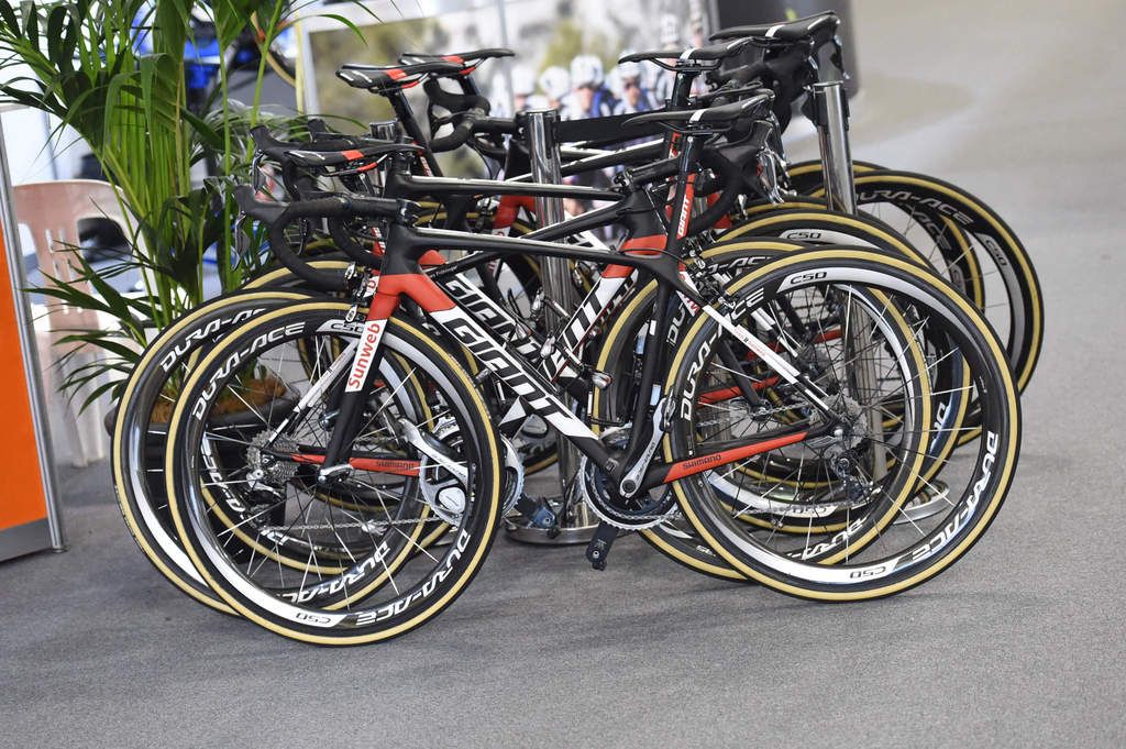 The Giant bikes Team Sunweb will be racing at the Tour Down Under