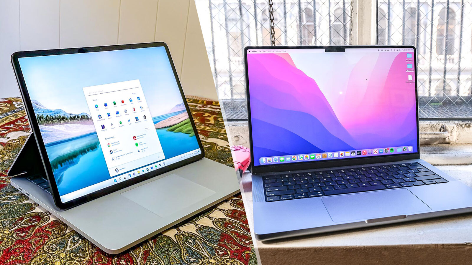 Microsoft Surface Laptop Studio vs. MacBook Pro 2021 Which is right
