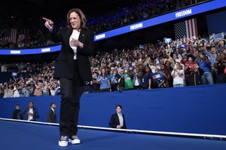 kamala harris wearing converse platform sneakers