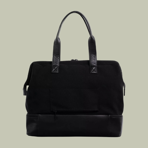 BEIS, Weekender Canvas and Vegan-Leather Tote Bag