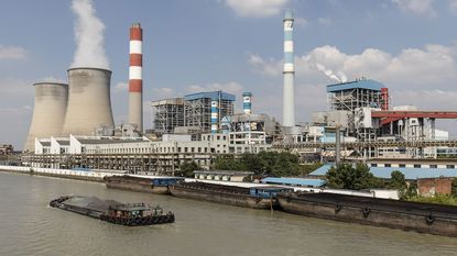 Coal-fired power plant in China