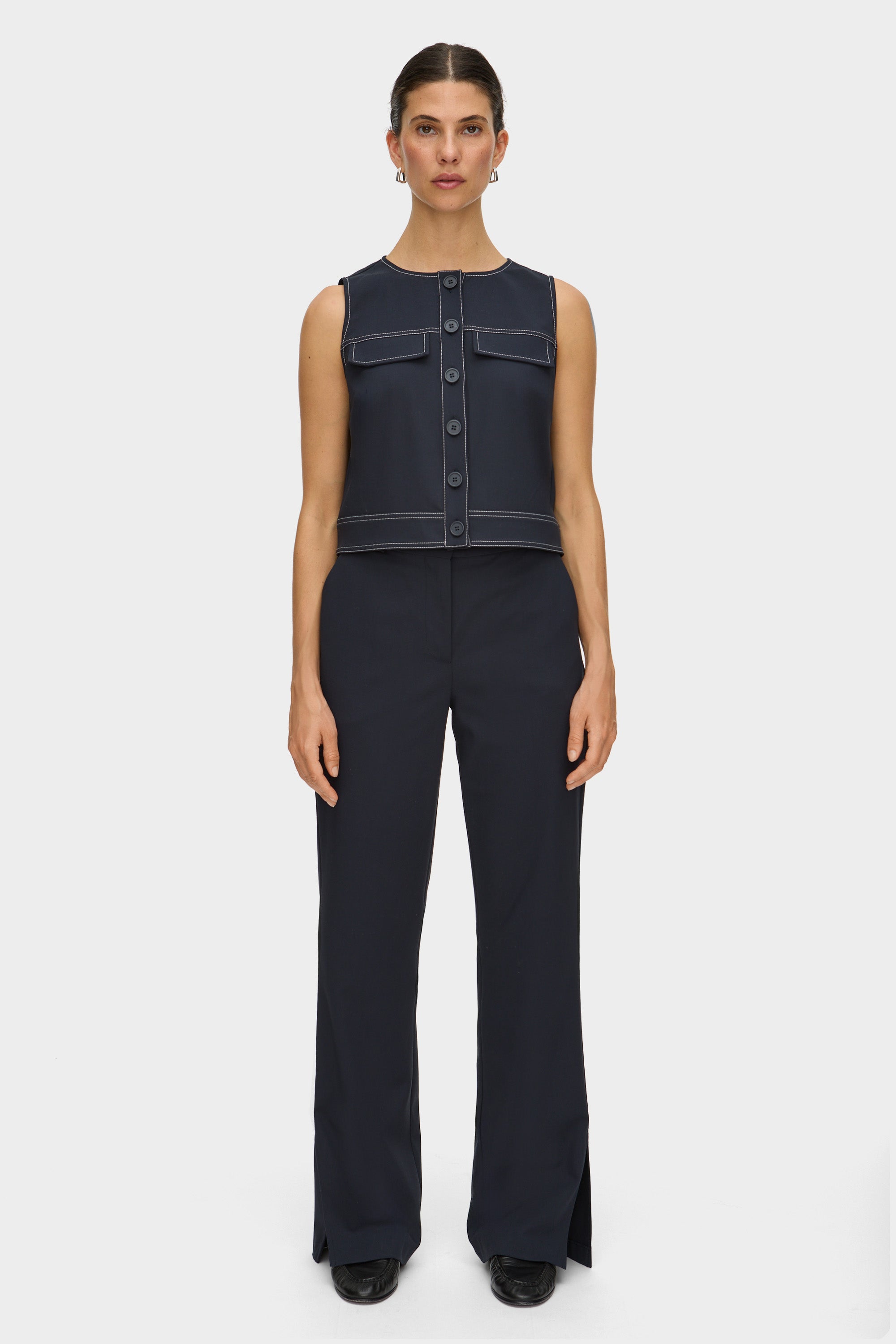 Amelia Split Tailored Trouser