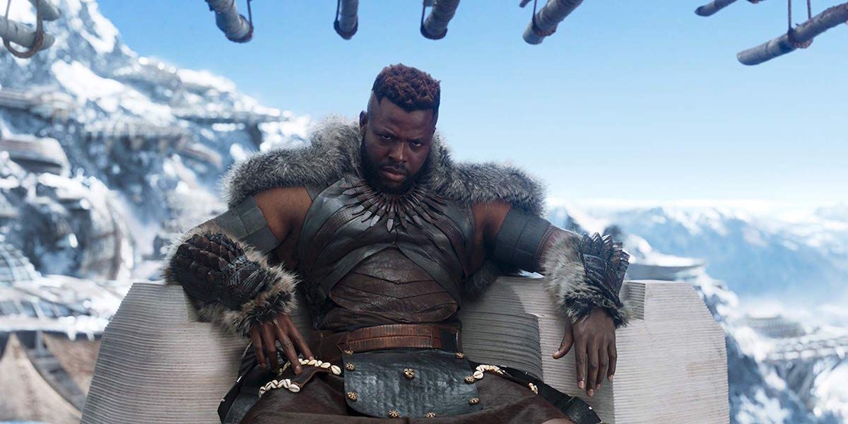 Winston Duke as M&#039;Baku in Black Panther