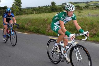 Nicholas Roche (Credit Agricole) started the race
