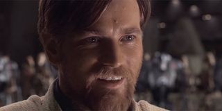 Obi-Wan Kenobi greeting General Grievous