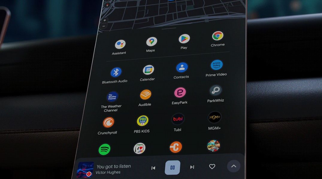 Android Auto adds PBS Kids and Crunchyroll.