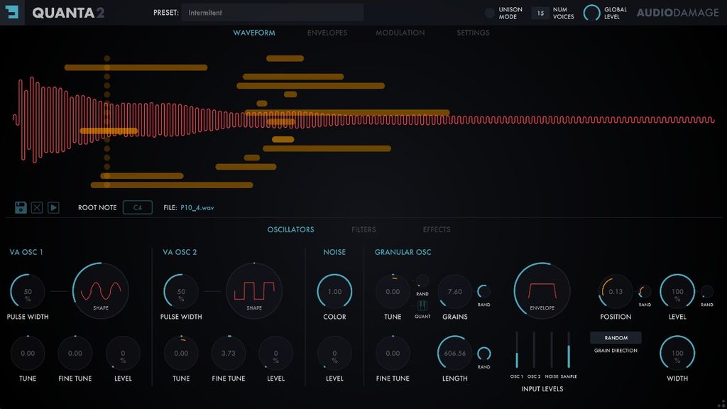 Audio Damage heaps on the features for new Quanta 2 granular synth