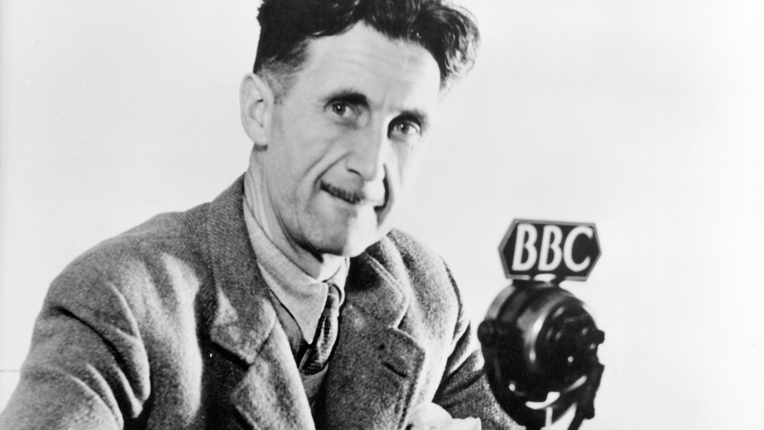George Orwell recording for a BBC broadcast