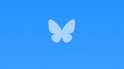 Bluesky app screenshot showing butterfly logo