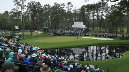 Augusta national 15th hole, The Masters TV Coverage 2022