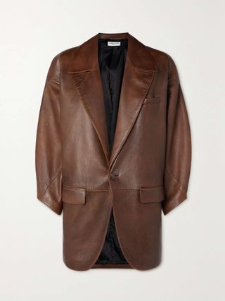 Leather Blazer