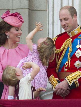 Princess Charlotte Trooping the Colour