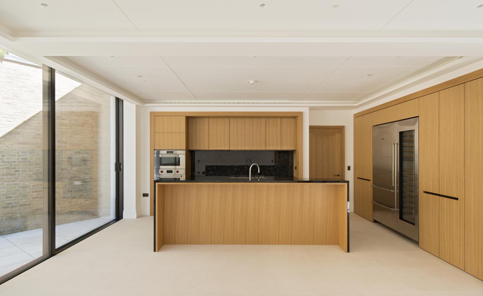 Eight Mulberry Square at Chelsea Barracks kitchen