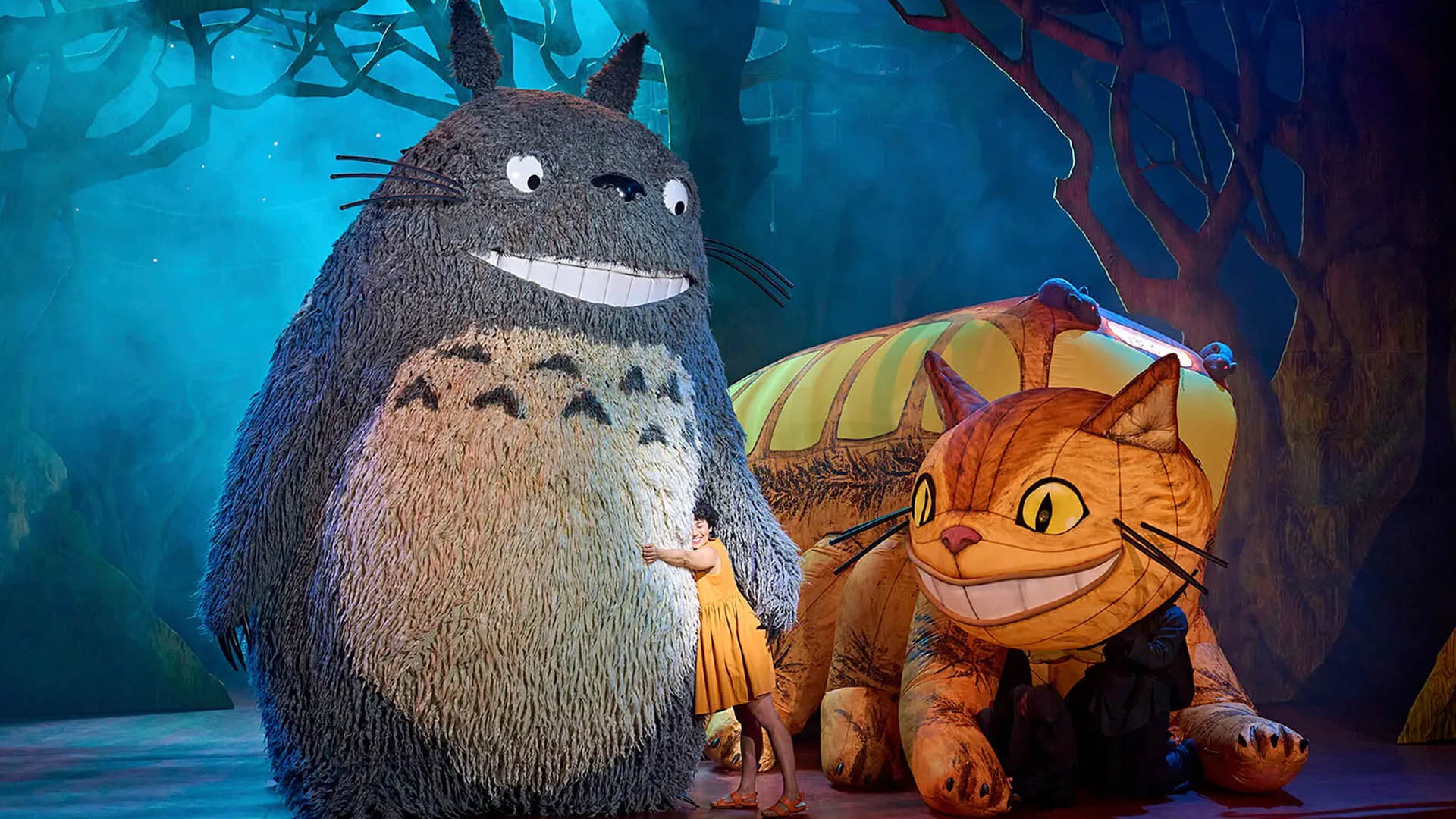 A photo of a My Neighbour Totoro performance.