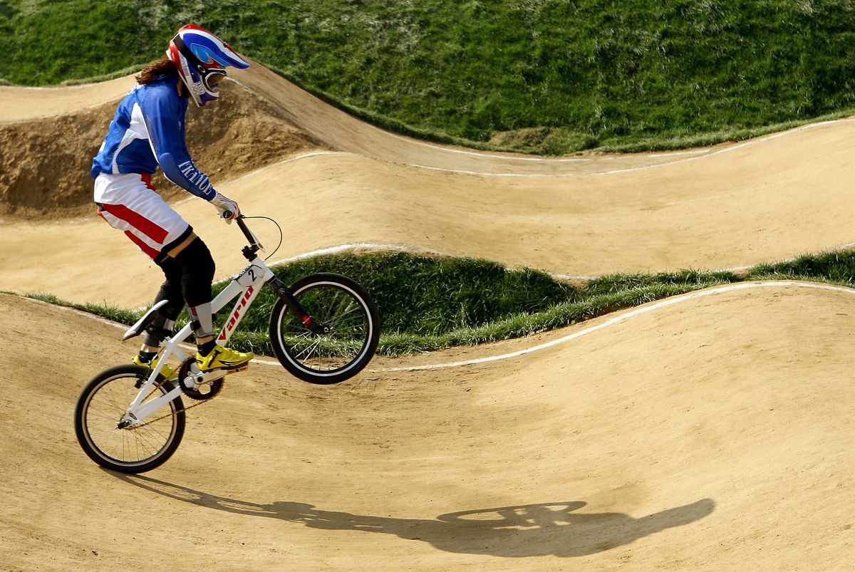 Anne-Caroline Chausson in the 2008 Olympic Games