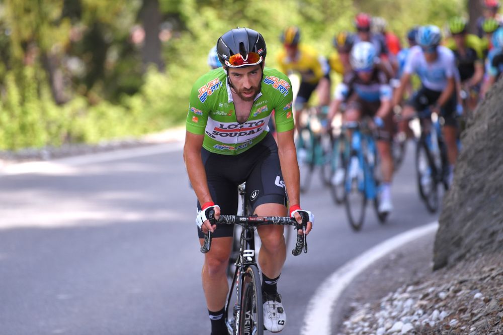 Thomas De Gendt on the move during stage 4 on Romandie