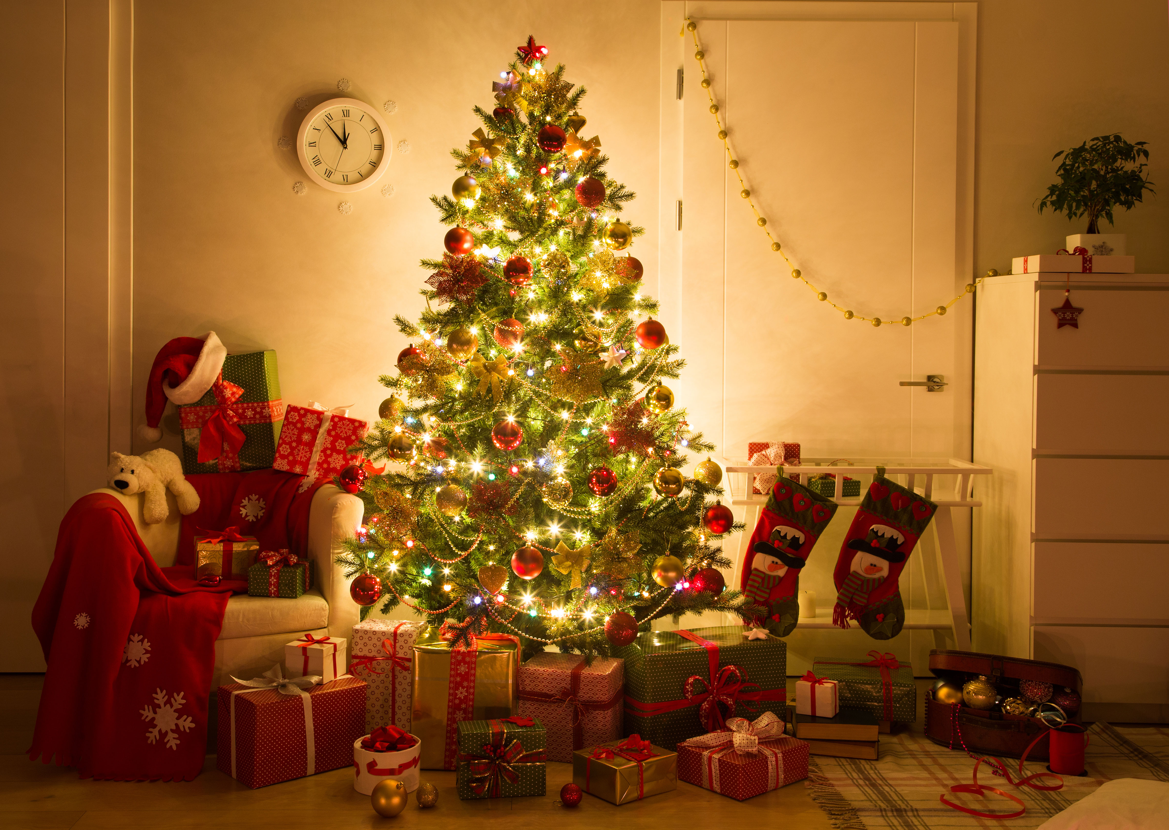Christmas interior