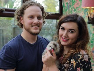 TV tonight The Supervet Ben and Melanie with their ferret Astrid