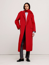 Banana Republic Oversized Double-Faced Cape Coat