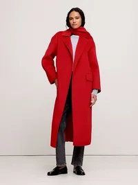 Banana Republic Oversized Double-Faced Cape Coat