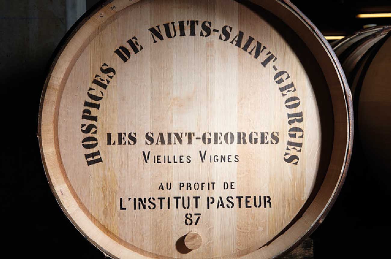 The 'charity pi&egrave;ce' for the Hospices de Nuits auction in 2021