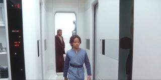 A young Boba Fett with Obi Wan Kenobi