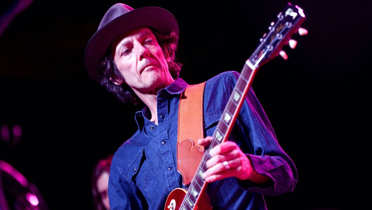 Guitarist/singer Marc Ford of The Magpie Salute and Black Crowes performs onstage at The Fonda Theatre on September 13, 2017 in Los Angeles, California