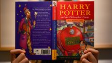 An original copy of Harry Potter and the Philosopher's Stone 