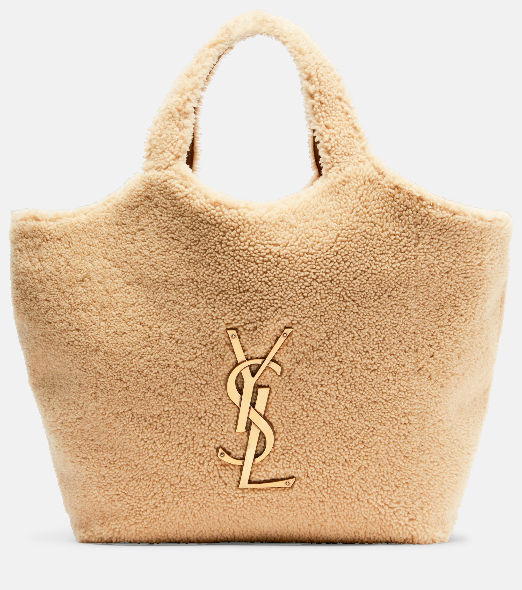 Saint Laurent, Icare Maxi Shearling Tote Bag