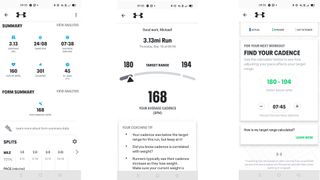 Running stats recorded by Under Armour HOVR Mega 2 Clone