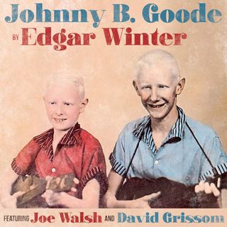 Edgar Winter "Johnny B. Goode" single artwork