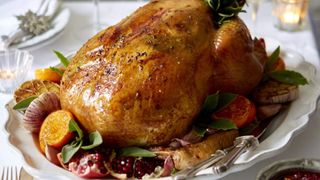 A cooked turkey, taken from the cover of woman&home magazine
